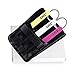 Stainless Steel Tweezers, Precision Eyebrow Tweezers Set With Case, Slant, Straight and Scissors - Remove Ingrown Hair and Ingrown, Splinters & More