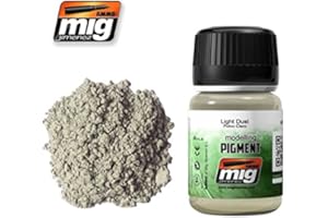 MIG JIMENEZ AMMO Pigments MIG-3002 (35 ML) Light Dust, Multicolore