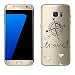 Produktbild Samsung Galaxy S7 Edge Hülle von licaso® aus TPU schützt Dein TRAVEL the World Reise Urlaub Kompass S7 Edge 5,5" Schutz-Hülle Cover Case transparent klare Schutzhülle galaxys7edge Tasche Silikon Style (TRAVEL the World)