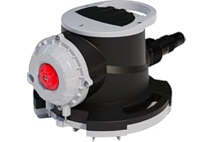 GENERICO Glong D-Cover S, Pompa Automatica Svuota Telo Piscina, 7.000 l/h, Doppia Modalità Automatica/Manuale, IP68, Cavo 10 m con spina Schuko