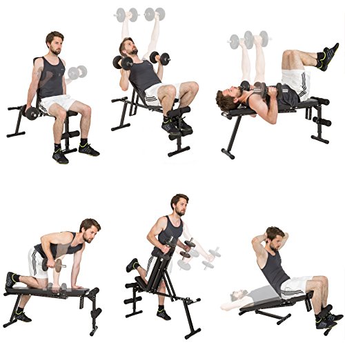 TecTake® Sit Up Bank Trainingsbank Rückentrainer Bauchtrainer - 9