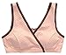 KUCI® Women's Nursing Tank Sleep Bra for Nursing (XL, Pink Dot)
