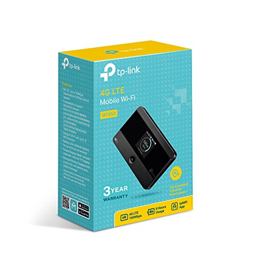 Avanzado enrutador y Punto de Acceso Port  til WiFi TP-Link M7350  4G LTE  Color Negro