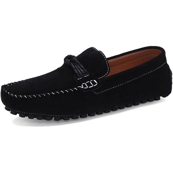 Mocassini Donna Sunporx In Pelle Bordeaux, Scarpe Comode Slip-on Per Camminare E Guidare, Taglia 40 EU