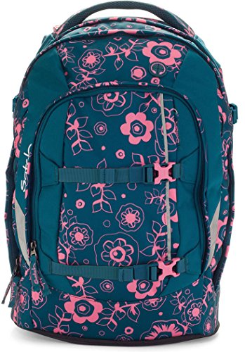 Preisvergleich Produktbild Satch Schulrucksack Pack Honey Bunny 995 blumen petrol