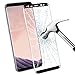 Produktbild Galaxy S8 Plus Schutzfolie, Infreecs Sumsung Galaxy S8 Plus Panzerglas [Vollständige Abdeckung] [9H Kristallklar] [Anti-Kratz Blasenfrein]Gehärtetem Glasfolie Für Samsung Galaxy S8 Plus, Schwarz [1 Stück]