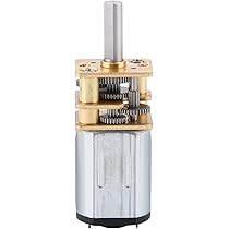 New N20 DC3V 6V 12V 50?2000RPM Speed Reduction Gear DC Motor With Metal