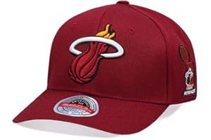 Mitchell & Ness NBA/HWC - Black Gold - Classic Red Snapback Cap