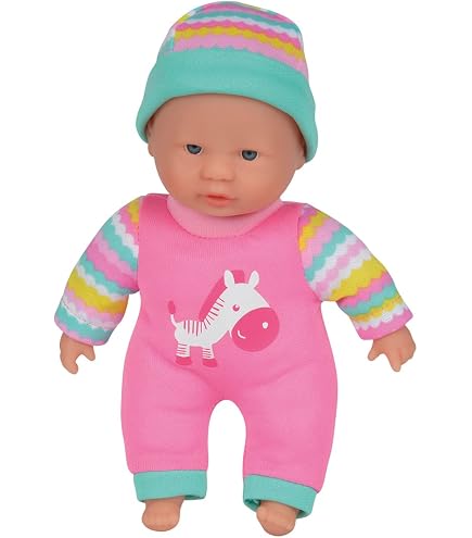 Corolle Mini Calin Lapin Yeux Bleus – Poupon 20 Cm Vinyle Doux – Senteur Vanille – Dès 18 Mois – Création Française