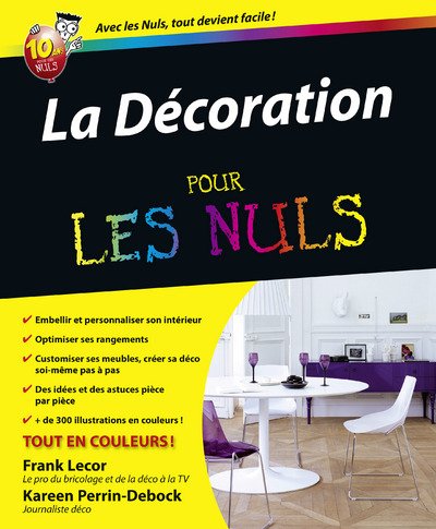 couverture de : La d&eacute;coration pour les nuls