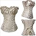 Produktbild Sexy frauen korsett korsett bustier trägerlosen überbrust schlank korsett satin knochen steampunk coset