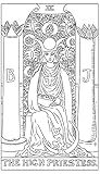Image de The Tarot Card Adult Coloring Book: Featuring All 78 Cards