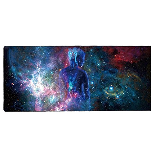 cmhoo großes Mauspad Gaming & Professionelle Computer EXTRA GROßES Mauspad/matte 27,5 in 70x30 sky girl