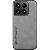 Microcase Xiaomi 17 Deri Kaplama Kılıf AL4970 (Gri)