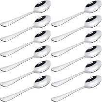 Cucchiaini Caffe Piccoli 8 Mini Cucchiaini Da 7,5 Cm In Acciaio Inox 304 Per Barattoli Di Cucchiani Caffe Piccoli