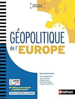 jaquette livre Géopolitique de l'Europe