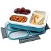 Produktbild OldPAPA Bento Box, BPA Frei Lunch Box mit Mittagessen Tasche Kinder & Erwachse Lunchboxen, Brotdose mit 3 Unterteilungen