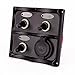 Produktbild neue marine - 3 - gang führte ein schalter - panel mit 1 usb - port socket für boot truck und wohnmobil verstaut
