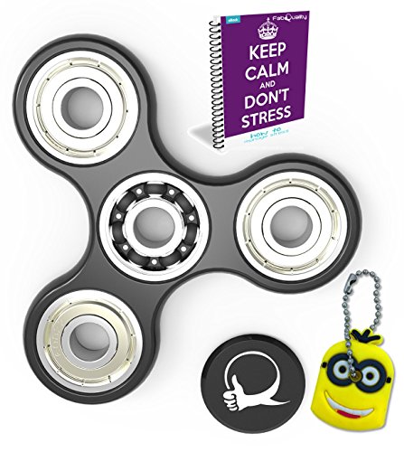 Prime Fidget Spinner Anxiety AttentionToy Toy With BONUS eBook Included - Perfect For ADD, ADHD Relieves Stress, Autism And Anxiety And Relax for Children and Adults BONUS EBOOK is sent by email