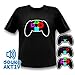Produktbild LED Equalizer Shirt für Gamer und Zocker (X-Large)