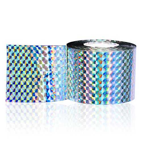 MYTK Seitige Abwehrband Vogel Band Vogelabwehr Band Reflexion (350 Fuß x 2 Zoll) - 2