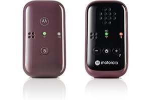 ‎MOTOROLA NURSERY Motorola Audio Babyphone PIP12 – Babyphon DECT-Technologie – Baby Monitor Reichweite bis zu 450 Meter – Baby Phone mit Tonerkennung – Baby Handy Zwei-Wege-Kommunikation – Kunststoff – Lila