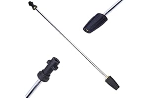 Wessper Lanza Boquilla Giratoria de Bayoneta para Hidrolimpiadoras de Alta Presión Kärcher Serie K2, K3, K4, K5, K6, K7