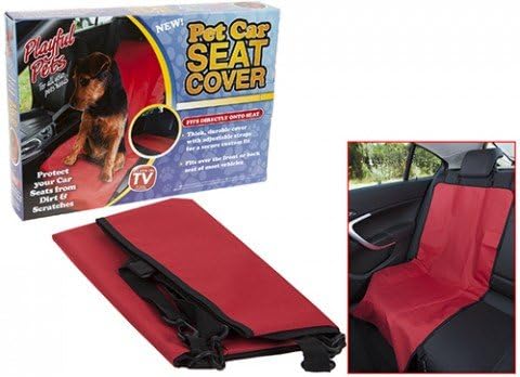PMS SINGLE FRONT SEAT PET CAR SEAT COVER IN FULL COLOUR BOX