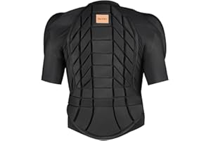 BenKen Ultraligero Equipo de Protección Esquí Cuerpo Protector Columna Protector de Espalda Exterior Sports Anticolisión Ropa para Snowboard Patinaje Esquí Equitación Moto Motocross