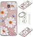 Produktbild Ultra Slim Dünn Silikon TPU Transparent für Galaxy A5 (5,2 Zoll) A510F 2016 Hülle , Niedliche Cartoon Malerei,Premium Handy Tasche Schutz Hülle Case Cover Etui Strass Schutz schutzhülle Bumper Schale Silicone für Samsung Galaxy A5 (5,2 Zoll) A510F 2016 + Schlüsselanhänger (R) (10)
