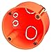 Produktbild Blass Elektro 22042 Hohlwanddose 45 mm orange, 25er Pack