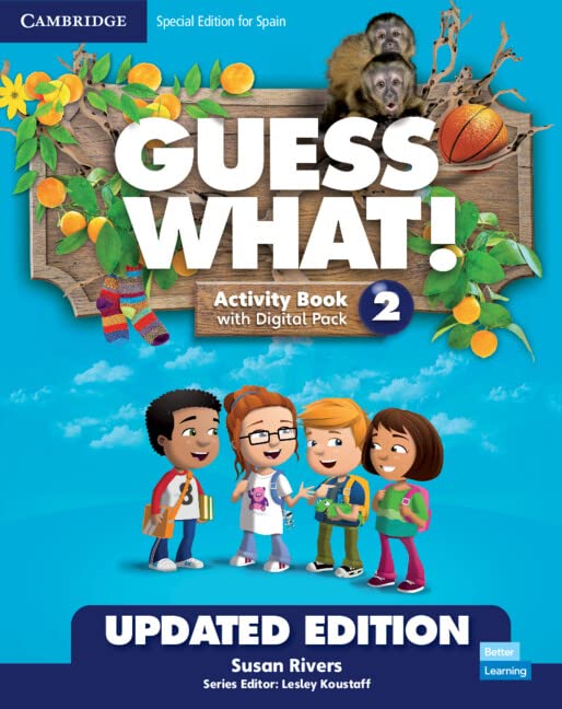 Guess What! Special edition for Spain Updated Level 2 Activity Book with Digital