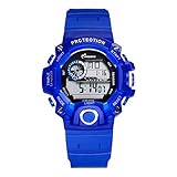 Jungen Mädchen Studenten Uhren Wasserdichte Digital LED Display Outdoor Sport Uhren Grün