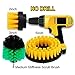 Produktbild oxoxo 2 in + 3 in + 5 in Bohrer Bürste Medium Heavy Duty Schrubben Reinigung Power Scrubber Reinigung Kit für Badezimmer Badewanne Dusche Fliesenfugbrett Küche Schränke Boote