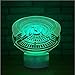 Produktbild Die U-bahn Palace 3D Nachtlicht Kreative Illusion 3D Lampe Led 7 Farbwechsel Tisch Schreibtischlampe Für Kinder Weihnachtsgeschenk