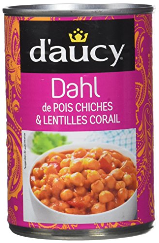 d'aucy Dahl de Pois Chiches/Lentilles Corail 400 g