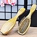 Airbag Massage Wood Hair Brush, Vinmax Handmade Natural Green Sandalwood Hair Comb with Detangling Airbag Wooden Hair Combs for Anti-static, Eliminating Dandruff, Scalp Massage for Hair Health