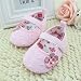 Koly Newborn Baby Little Lace Flower Soft Bottom Prewalker Shoes Toddler First Walking Shoes