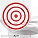 10 x Target Stickers 2cm - Toilet Training Aid For Children Toddlers Boys Funny Bathroom Restroom Potty Urinal Trainer