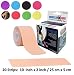 Produktbild Muscle Fix Tape Kinsology Therapeut Wahl Bänder Rollen | Kinesiotapes Kinesiotapes lypmphatic Strömungs obere Extremität Tennis pädiatrische Rehabilitation (beige)
