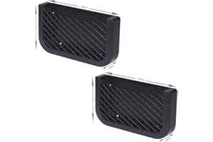 BOOMBUZ Lot de 2 filets de rangement faciles à coller ou à visser pour véhicules et intérieurs