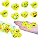 Produktbild German Trendseller® - 6 x Emoji Ringe - Kinder Mix  NEU  Kinder  Mitgebsel  Kindergeburtstag  6 Stück