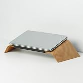 Fagus Wood Laptop Standı | Macbook Y&uuml;kseltici | Laptop Tutucu