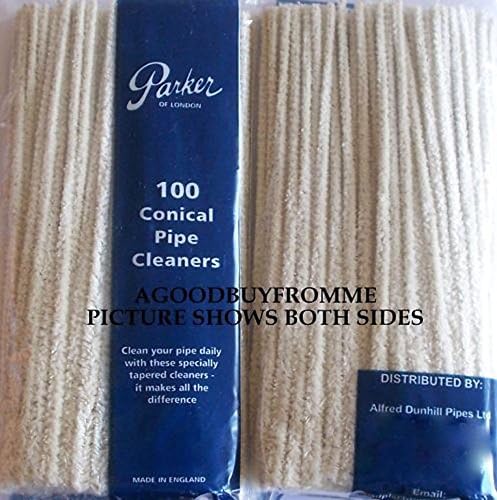 PARKER DUNHILL TAPERED PIPE CLEANERS 1 PACK X 100