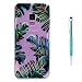 Produktbild Grandoin Galaxy S9 HandyHülle, Süßes Muster Transparent Ultra Dünn Weiche TPU Silikon Schutz Handy Hülle Handytasche HandyHülle Etui Schale Schutzhülle Case Cover für Samsung Galaxy S9 - Blatt