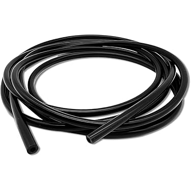 10 Stukken Siliconen Blinddop Inlaat Vacuüm Slang Buis Einde Stop Plug Binnendiameter 14mm Zwart