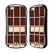 Produktbild Head Case Designs Kastanie Griffbrett Der Gitarre Hybrid Hülle für Apple iPhone 5 / 5s / SE