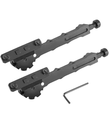 Bipied ACCU-TAC FC-5 G2 Classe F – Noir Plat – Modèle FCSRB-G200