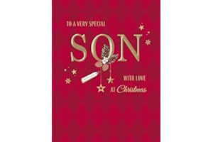Avant Garde Studios Classic Christmas Card, Special Son - 8 x 6 inches - Piccadilly Greetings