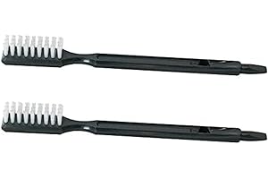 Bright Kitchen Entsafterbürsten für Omega 8006, VRT, 8004 8003 VERT VRT350 VRT330 Masticating Entsafter Ersatzreiniger, HD-Borsten (2 Bürsten)